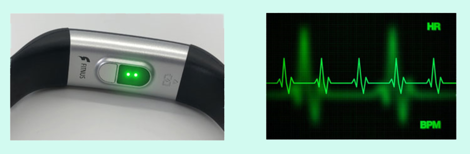 Fitnus eWatch  - Heart Rate Monitoring